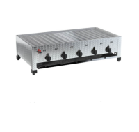Gastro Gasgrill, 20,0 kW, Tischgerät, 5 Zonen Gastro Gasgrill, 20,0 kW, Tischgerät, 5 Zonen