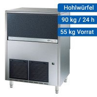 Eiswürfelbereiter luftgekühlt, 90kg/Tag, 55kg Vorrat, Hohlwürfel Eiswürfelbereiter luftgekühlt, 90kg/Tag, 55kg Vorrat, Hohlwürfel
