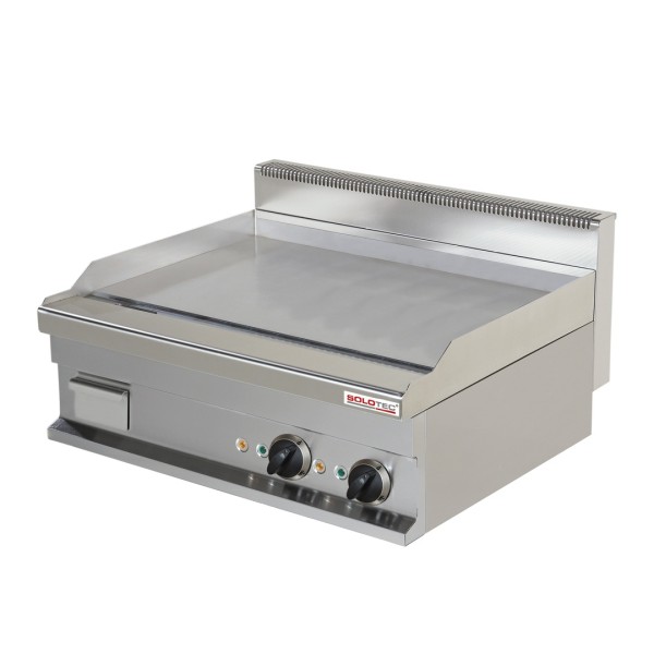Elektro-Griddleplatte, hartverchromt, glatt, SOLOTEC 700