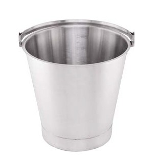 Edelstahleimer, 12 ltr.