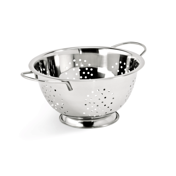 Gemüseseiher auf Fuß, 28 cm