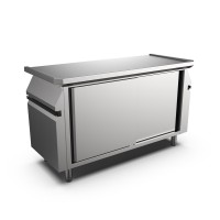 STOCK Arbeitsschrank für Doppelblockabschluss STOCK Premium 700+700, Schiebetüren STOCK Arbeitsschrank für Doppelblockabschluss STOCK Premium 700+700, Schiebetüren
