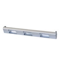 Quartzwärmestrahler, 1,4 kW, 230 V, Aluminium, 4 Lampen, für Decken- oder Unterbaumontage Quartzwärmestrahler, 1,4 kW, 230 V, Aluminium, 4 Lampen, für Decken- oder Unterbaumontage