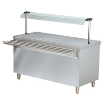 Neutralelement, dreiseitig geschlossen, mit offenem Unterbau Neutralelement, dreiseitig geschlossen, mit offenem Unterbau