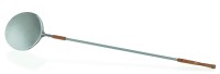 Pizzaschaufel, Aluminium, 40 cm, 200 cm, Mittelstück mit beweglichem Holzgriff Pizzaschaufel, Aluminium, 40 cm, 200 cm, Mittelstück mit beweglichem Holzgriff