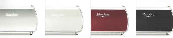Siebträger-Espressomaschine Adonis, 2-gruppig, mit Manometer für Pumpendruck, Farbe Edelstahl