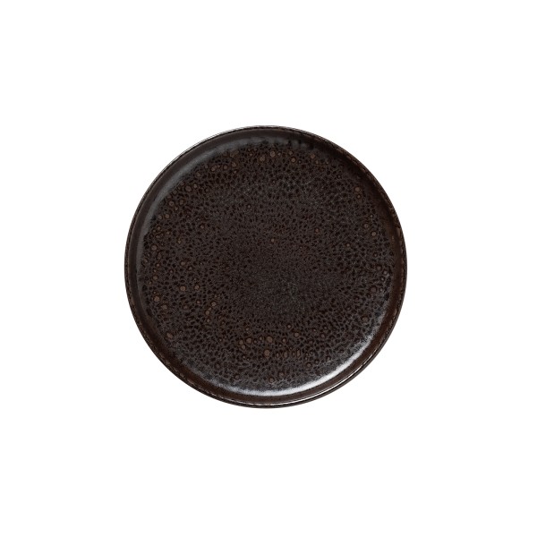 "ONE Metallic Brown" Flacher Teller, Ø 22 cm