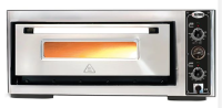 ECCO Pizzaofen, 1 Backkammer für je 4 Bleche Ø 300 mm, Schamottsteinboden, analoge Temperaturanzeige ECCO Pizzaofen, 1 Backkammer für je 4 Bleche Ø 300 mm, Schamottsteinboden, analoge Temperaturanzeige