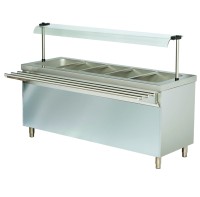 SOLOTEC Elektro Speisen-Warmausgabe GN 5/1, +30 / 90°C, mit Wärmeschrank SOLOTEC Elektro Speisen-Warmausgabe GN 5/1, +30 / 90°C, mit Wärmeschrank