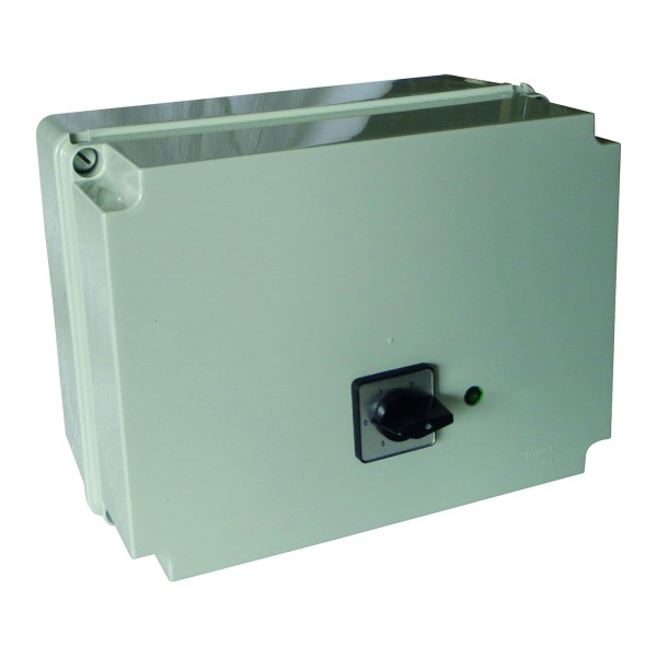 Drehzahlregler 400 V, 10 A, mit Motorschutz, für Abluftanlagen, 25 kg