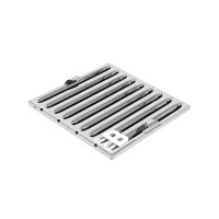 Abbildung zeigt eine isometrische Draufsicht des Flammschutzfilter B 500 x 500 x 20mm inklusive Typbezeichnung auf weißem Abbildung zeigt eine isometrische Draufsicht des Flammschutzfilter B 500 x 500 x 20mm inklusive Typbezeichnung auf weißem Hintergrund