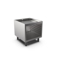 STOCK Doppelwandiger Unterbau, vorne offen, H2 Hygieneausführung STOCK Doppelwandiger Unterbau, vorne offen, H2 Hygieneausführung
