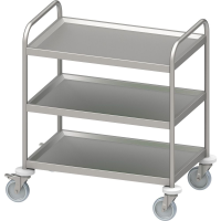 STOCK Servierwagen, verschweißt, mit drei Böden STOCK Servierwagen, verschweißt, mit drei Böden