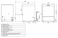 Vorschau: Geschirr-+ Gläserspülmaschine, Korb 500 x 500 mm, inkl. HTR System, 3 Programme Vorschau: Geschirr-+ Gläserspülmaschine, Korb 500 x 500 mm, inkl. HTR System, 3 Programme