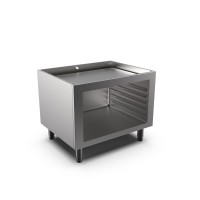 STOCK Doppelwandiger Unterbau, vorne offen, H2 Hygieneausführung STOCK Doppelwandiger Unterbau, vorne offen, H2 Hygieneausführung