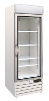 Gewerbe-Tiefkühlschrank, 412 Liter, -18 bis -24 °C, weiß, Umluftkühlung Gewerbe-Tiefkühlschrank, 412 Liter, -18 bis -24 °C, weiß, Umluftkühlung