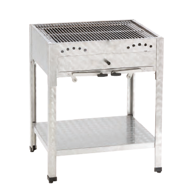 Holzkohlegrill Gastro, Standgrill