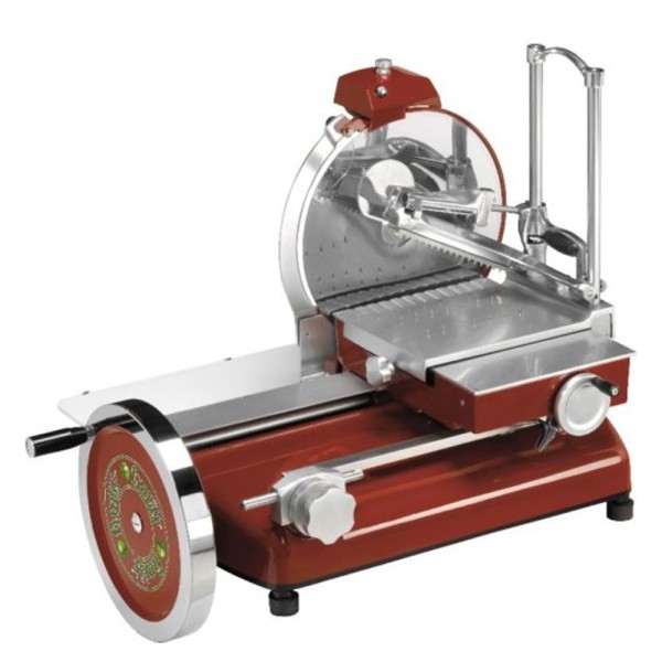 Manuelle Aufschnittmaschine, Schneide Ø 350 mm, Schnittfläche 320 x 245 mm, Stärke 0-25 mm