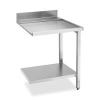 Vorschau: Ablauftisch mit Grundboden, Aufkantung hinten 100mm Vorschau: Ablauftisch mit Grundboden, Aufkantung hinten 100mm