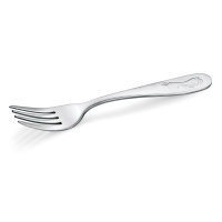 Vorschau: Kinder-Gabel, Besteckserie Marie, Edelstahl, L 145 mm, Pinguin-Motiv am Griff Vorschau: Kinder-Gabel, Besteckserie Marie, Edelstahl, L 145 mm, Pinguin-Motiv am Griff