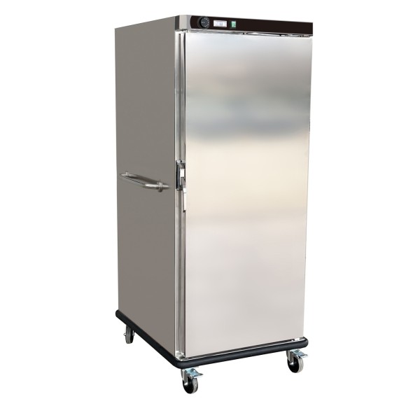 Wärmewagen / Bankettwagen - warm, 17 x GN 2/1, +30 bis +90 °C, abschließbar, 540 Liter Volumen