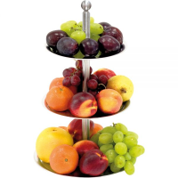 Etagere mit Ringgriff, 3-stufig Etagere mit Ringgriff, 3-stufig