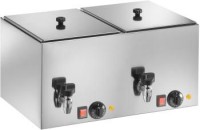 Wurstwärmer, 2 Kammern, Ablasshahn Wurstwärmer, 2 Kammern, Ablasshahn