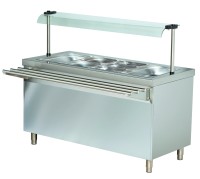 SOLOTEC Kaltausgabe GN 4/1 mit Kühlunterbau, +2/ +8°C SOLOTEC Kaltausgabe GN 4/1 mit Kühlunterbau, +2/ +8°C