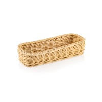 Besteckkorb, stapelbar, spülmaschinenfest, BPA-frei, B 270 x T 100 x H 50 mm, beige Besteckkorb, stapelbar, spülmaschinenfest, BPA-frei, B 270 x T 100 x H 50 mm, beige