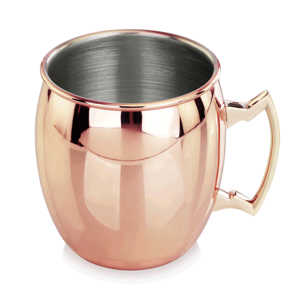 Moscow Mule Becher, 0,414 ltr., glatt, verkupfert