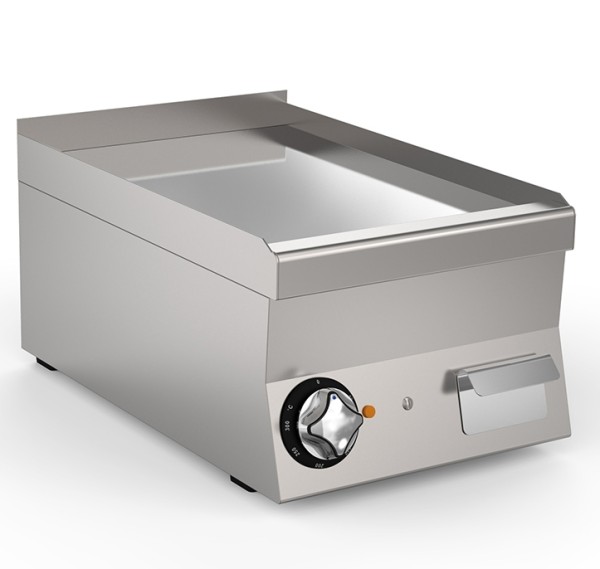 STOCK Elektro-Grillplatte, glatte hartverchromte Fläche, Geräteoberteil