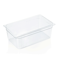 GN-Behälter, Kunststoff Polycarbonat, GN 1/1, 200 mm, 26,4 Liter GN-Behälter, Kunststoff Polycarbonat, GN 1/1, 200 mm, 26,4 Liter
