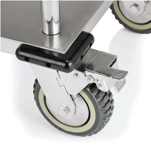 Transportwagen, Edelstahl, bis 180 kg