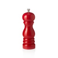 Pfeffermühle, klassisch, Holz, Keramik-Mahlwerk, glänzend rot, Ø 54 x H 150 mm Pfeffermühle, klassisch, Holz, Keramik-Mahlwerk, glänzend rot, Ø 54 x H 150 mm