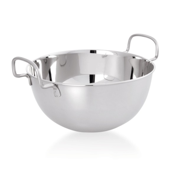 Schneeschlagkessel, Ø 24 cm, 3,8 ltr., Chromnickelstahl