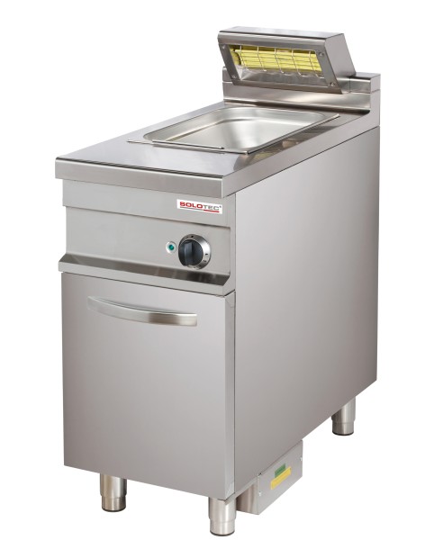 Elektro-Frittenwanne 1/1 GN, Unterbau mit Tür - SOLOTEC 900