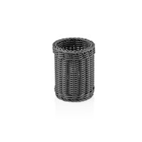 Besteckkorb, spülmaschinenfest, BPA-frei, Ø 120 x H 150 mm, grau Besteckkorb, spülmaschinenfest, BPA-frei, Ø 120 x H 150 mm, grau