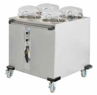 SOLOTEC Tellerspender beheizt, 4 x 50 Teller, Ø 240 - 320 mm SOLOTEC Tellerspender beheizt, 4 x 50 Teller, Ø 240 - 320 mm