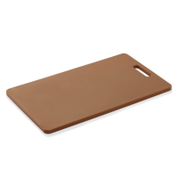 Schneidbrett, Polyethylen, braun, 40x25 cm Schneidbrett, Polyethylen, braun, 40x25 cm