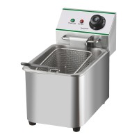 Fritteuse, elektrisch, Tischgerät, 2,0 kW, Nutzinhalt 7,6 Liter, Öl-Volumen 4,2 Liter Fritteuse, elektrisch, Tischgerät, 2,0 kW, Nutzinhalt 7,6 Liter, Öl-Volumen 4,2 Liter
