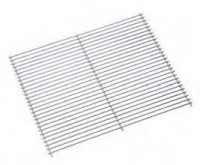 Der Edelstahl-Rost für spezifische Grills auf weißem Hintergrund in der Draufsicht. Der Edelstahl-Rost für spezifische Grills auf weißem Hintergrund in der Draufsicht.