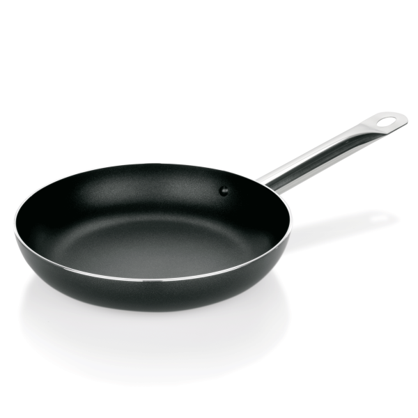 Alu-Bratpfanne, Ø 360 x H 65 mm, antihaftbeschichtet, Edelstahlkaltgriff
