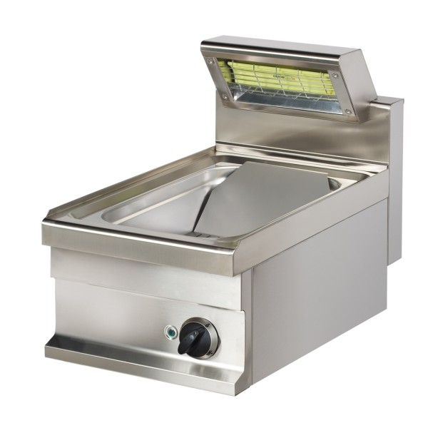 Elektro-Frittenwanne 1/1 GN, 1 Becken 28 Liter, Geräteoberteil - SOLOTEC 700