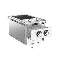 STOCK Einbau-Elektro-Nudelkocher, 1 Becken, 28 Liter STOCK Einbau-Elektro-Nudelkocher, 1 Becken, 28 Liter