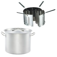 Vorschau: Kochtopf mit Deckel, inkl. Pastakorb 4-teilig Vorschau: Kochtopf mit Deckel, inkl. Pastakorb 4-teilig