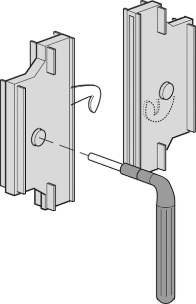 Kühlzelle, Volumen 9,0 m³, Schloss mit Paniksicherung, Boden mit rutschfestem PVC-Film, 80 mm Isolie