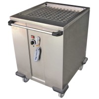 SOLOTEC Korbspender beheizt, fahrbar, Ablagefläche Abmessung (B/T) 535x510 mm SOLOTEC Korbspender beheizt, fahrbar, Ablagefläche Abmessung (B/T) 535x510 mm