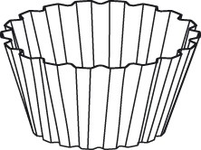 Korbfilterpapier 90/250 für Glas und Thermoskannengeräte VPE=1000 Stück