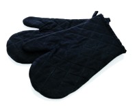 Paar Hitze-Handschuhe, schwarz, 44cm Paar Hitze-Handschuhe, schwarz, 44cm