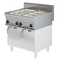 Elektro-Bain Marie, 2 Becken je 1/1 GN | 21 l, 2x 1,0 kW, Geräteoberteil - SOLOTEC 700 Elektro-Bain Marie, 2 Becken je 1/1 GN | 21 l, 2x 1,0 kW, Geräteoberteil - SOLOTEC 700